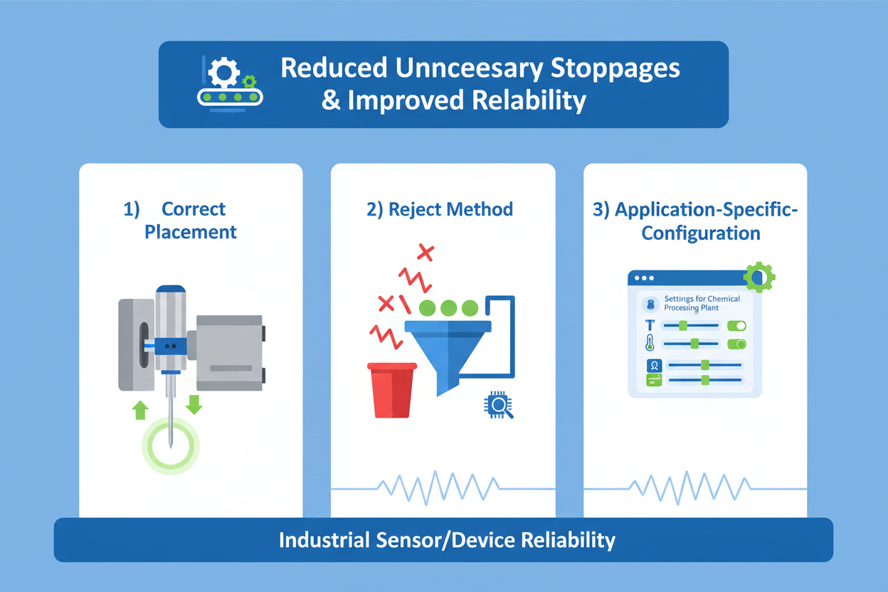 Reducing downtime with the right detection setup