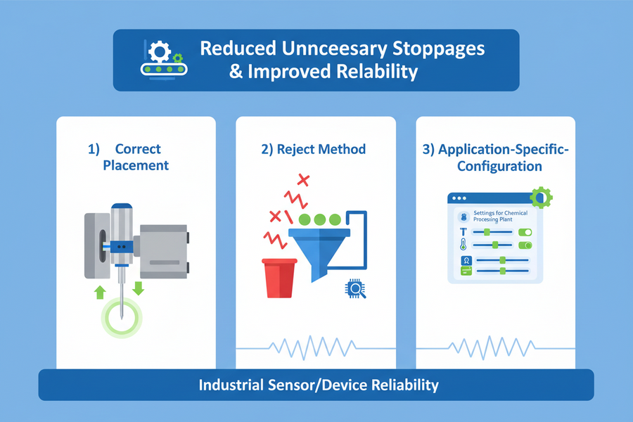 Reducing downtime with the right detection setup