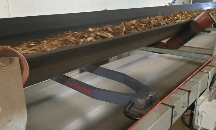 Where wood industry operators use metal detection