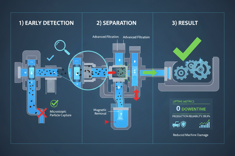 Protecting production equipment from contamination