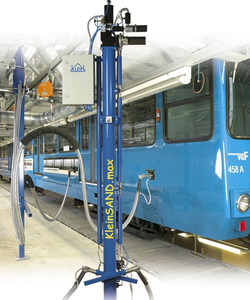 Sandsystem till tåg